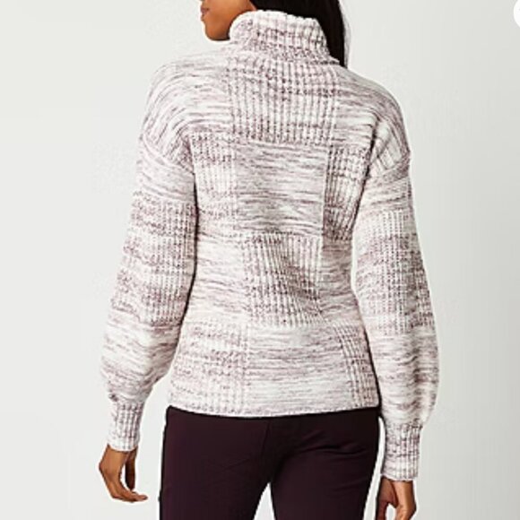 Liz Claiborne Womens Turtleneck Long Sleeve Pullover Sweater - Picture 7 of 7